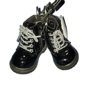 Wonder Nation Baby Girl Combat Boot size 2